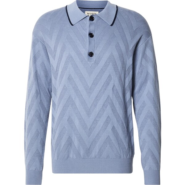 SCOTCH & SODA Sveter námornícka modrá / modrosivá 67183312