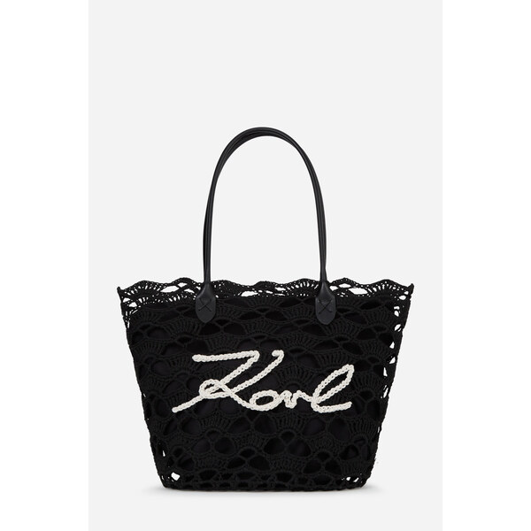 TAŠKA KARL LAGERFELD K/SIGNATURE FAN BEACH BAG 67183023