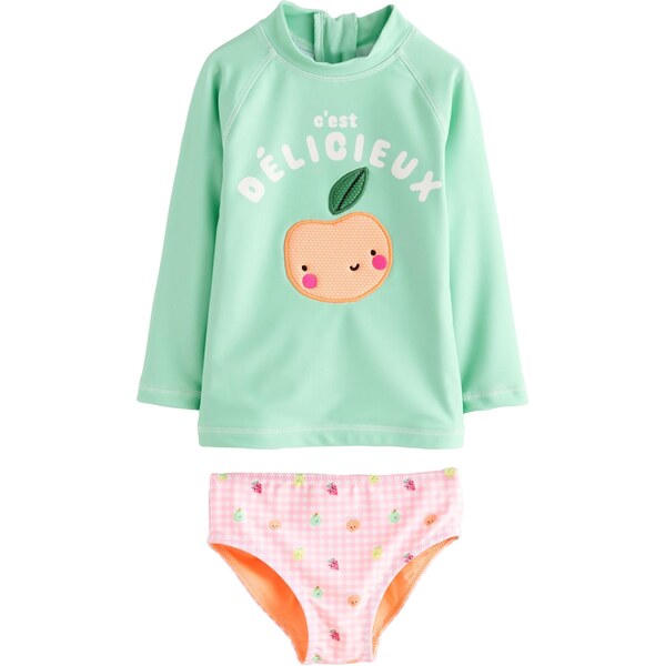 Next Ochrana proti UV žiareniu pastelovo zelená / tmavozelená / 67183387