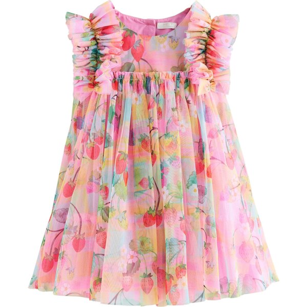 Next Šaty svetlomodrá / svetložltá / staroružová / merlotová 67183458