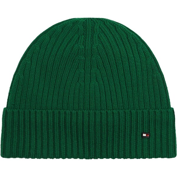 TOMMY HILFIGER Čiapky tmavozelená 67183519