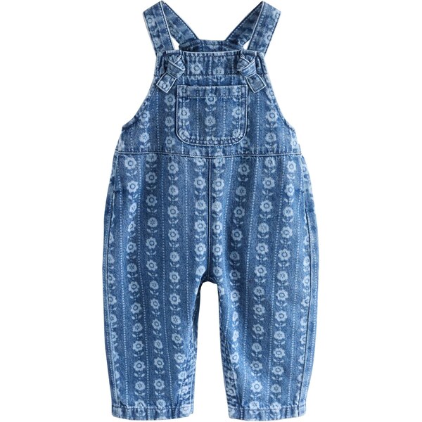 Next Nohavice na traky modrá / modrá denim 67183561