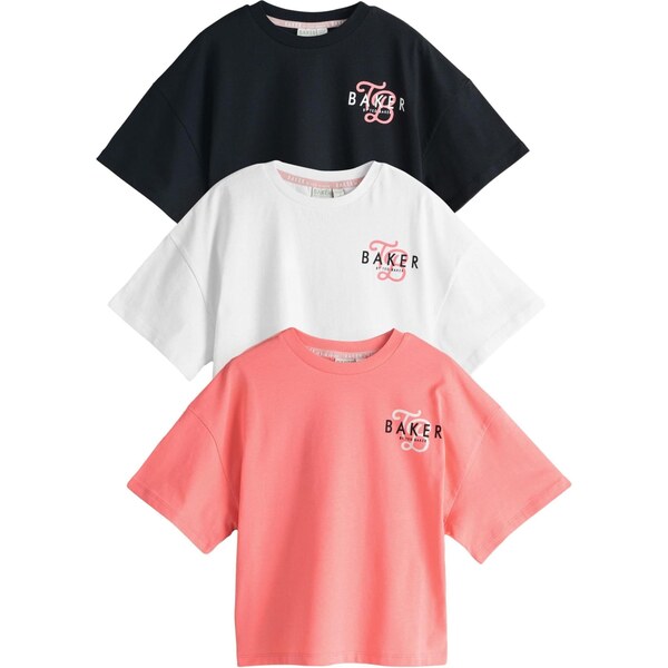 Baker by Ted Baker Tričko ružová / čierna / biela 67183614
