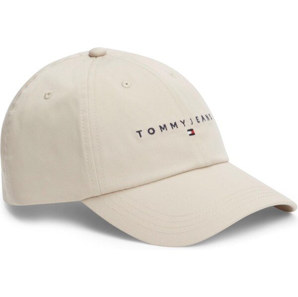 Tommy Jeans Čiapka béžová / námornícka modrá / červená / biela 67183615