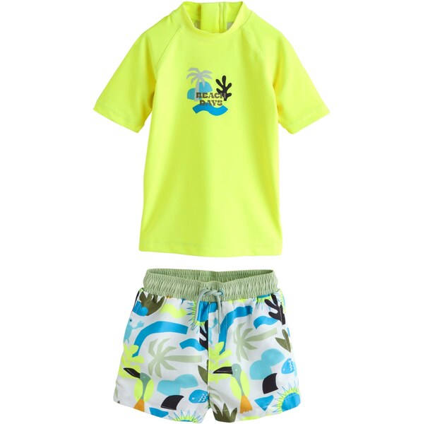 Next Športové plavky neónovo žltá / zmiešané farby 67183618