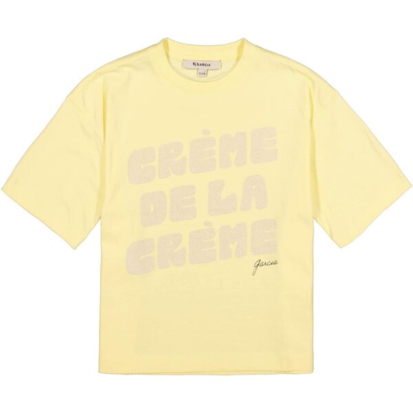 GARCIA Tričko žltá / tmavofialová / čierna 67183746