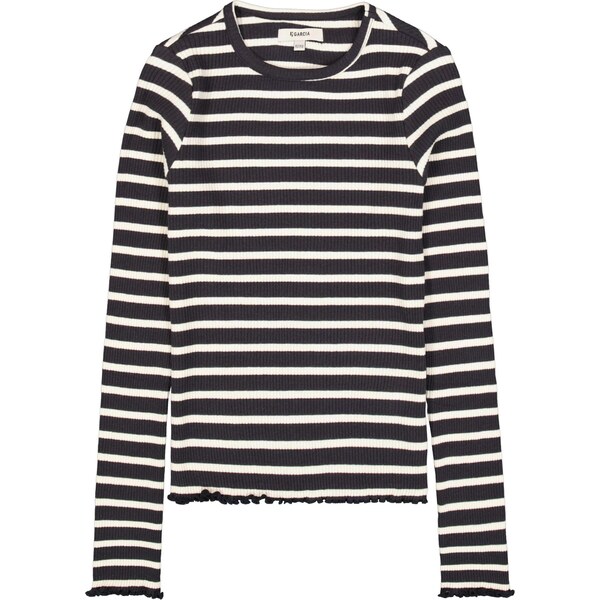 GARCIA Tričko čierna / šedobiela 67183748