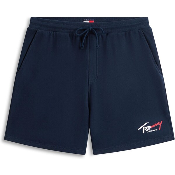 Tommy Jeans Nohavice námornícka modrá / jasne červená / biela 67183861