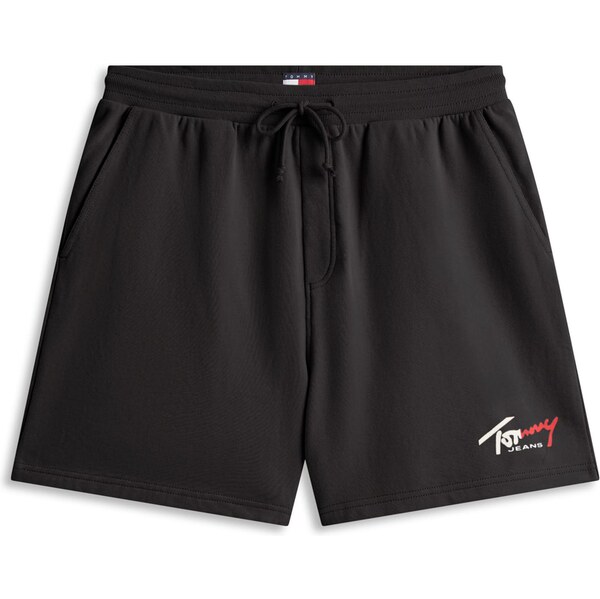 Tommy Jeans Nohavice červená / čierna / biela 67183863