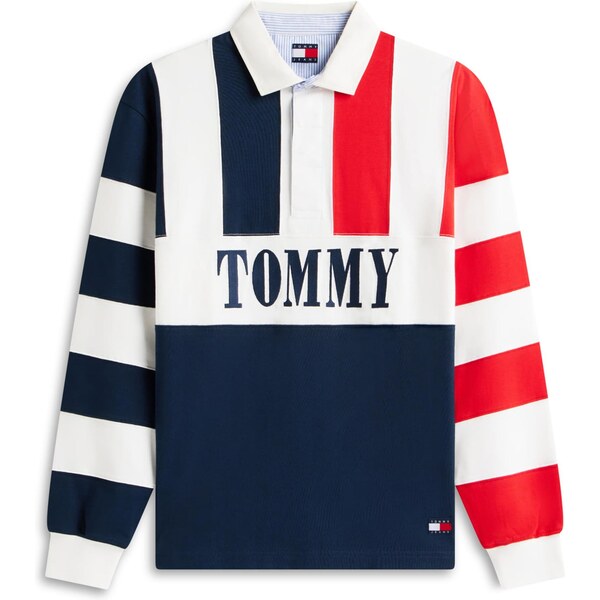 Tommy Jeans Tričko námornícka modrá / červená / biela 67183882