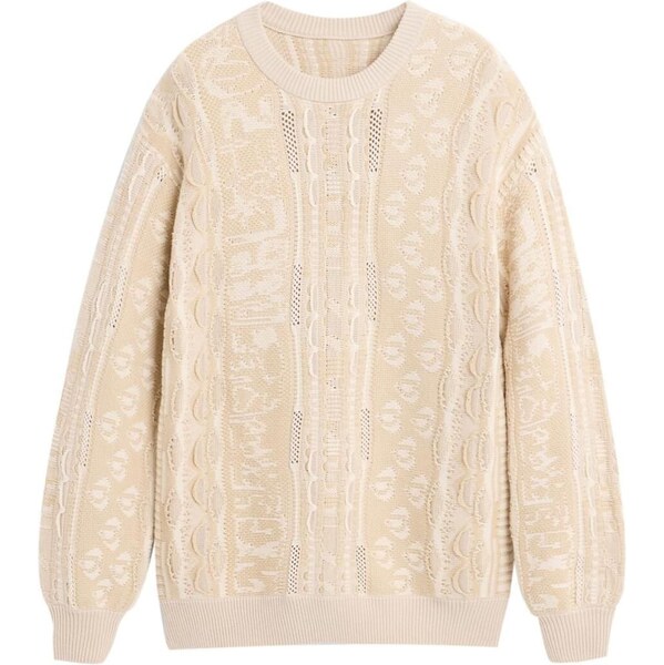 Desigual Sveter krémová 67184017