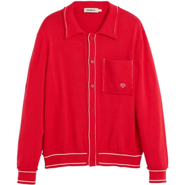 Desigual Kardigán červená 67184018