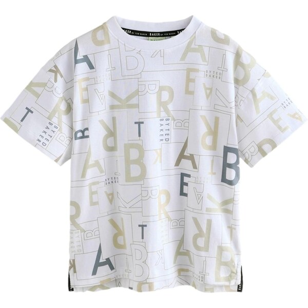 Baker by Ted Baker Tričko béžová / grafitová / biela 67184045