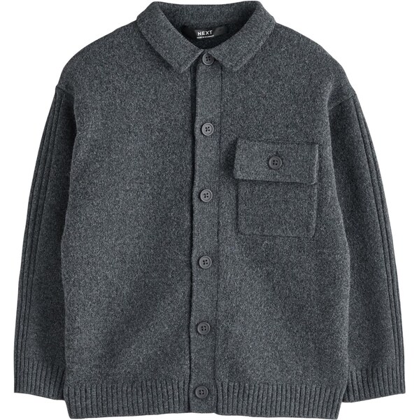 Next Kardigán tmavosivá / sivá melírovaná 67184034