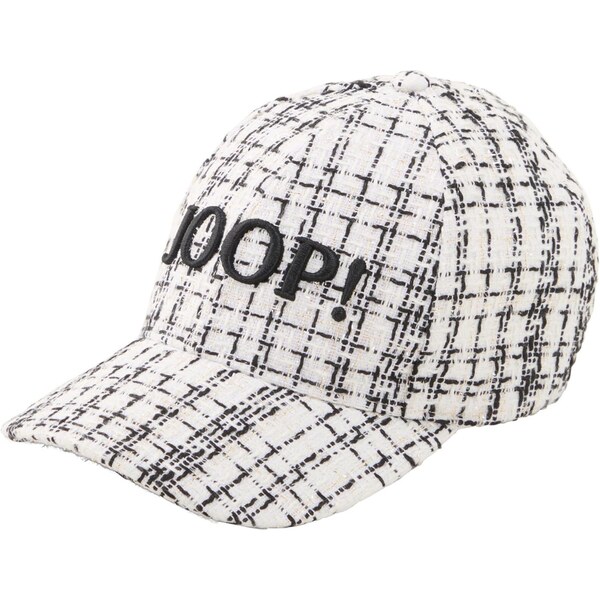 JOOP! Čiapka Aitana krémová / čierna 67184250