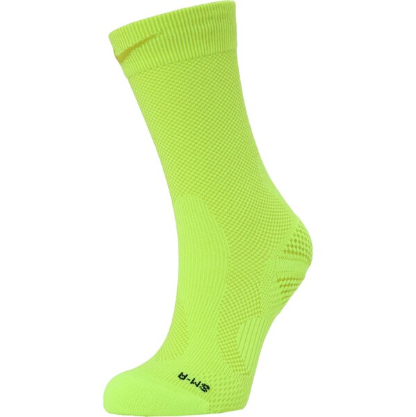 NIKE Športové ponožky FAST mokka / neónovo zelená / čierna 67184294