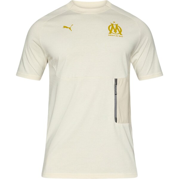 PUMA Funkčné tričko PUMATECH béžová / medová / biela 67184389