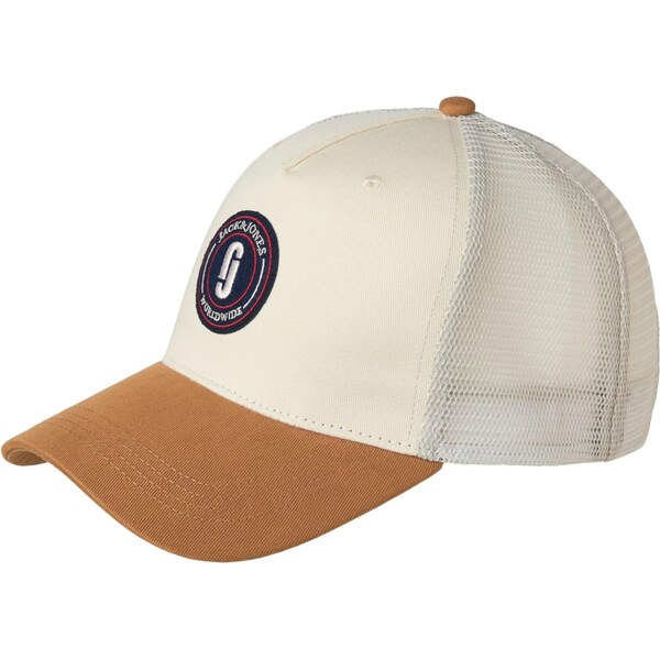 JACK & JONES Čiapka JACDEFT pueblo / biela 67186208
