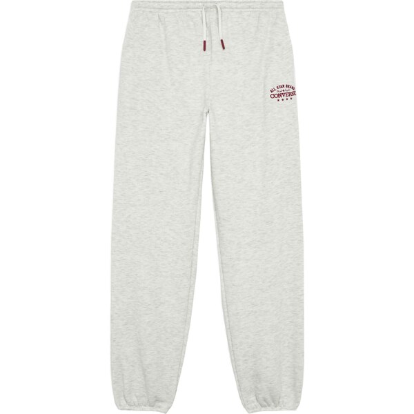 CONVERSE Nohavice svetlosivá / tmavočervená 67186315