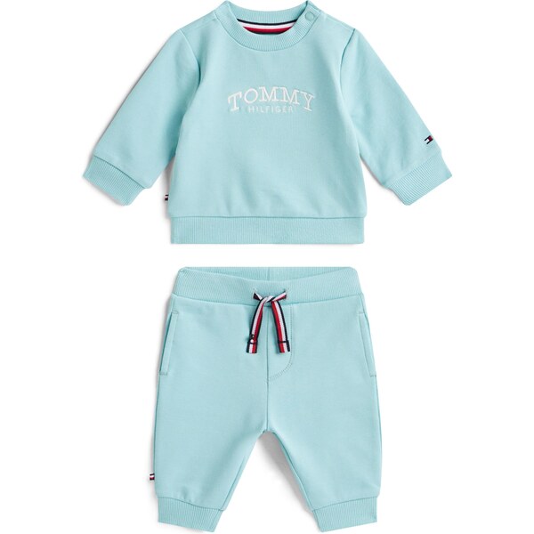 TOMMY HILFIGER Joggingová súprava svetlomodrá / biela 67186362