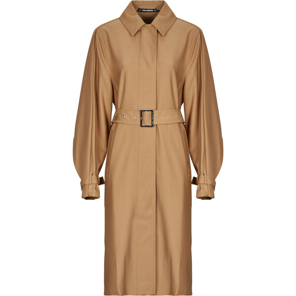 Karl Lagerfeld Kabátiky Trenchcoat PLEATED TRENCH COAT Karl Lagerfeld 67186547
