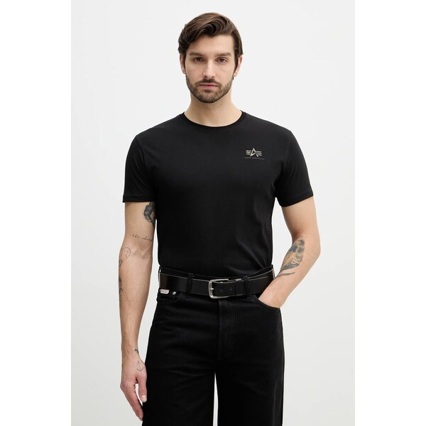 Bavlnené tričko Alpha Industries Backprint Mirror Camo 67188874