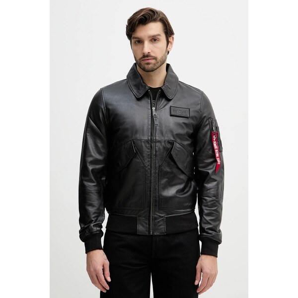 Kožená bunda Alpha Industries CWU-45/P Leather 67189104