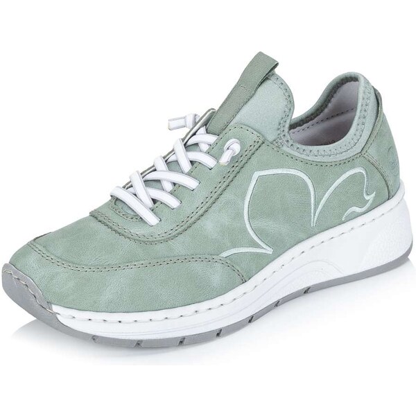 Dámske tenisky RIEKER N6550-52 zelená S6 67189819