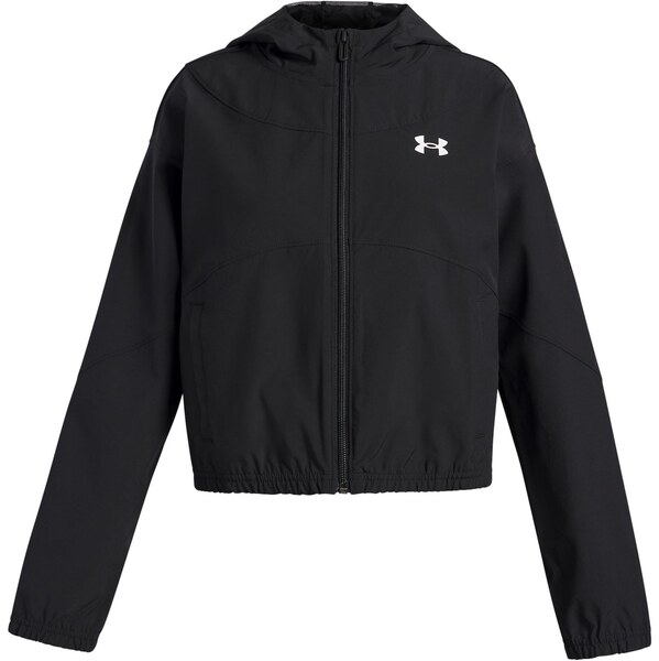 UNDER ARMOUR Športová bunda Rival čierna / biela 67192848