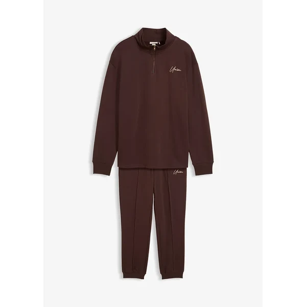 bonprix Športové oblečnie (2-dielna sada), farba hnedá 66682851