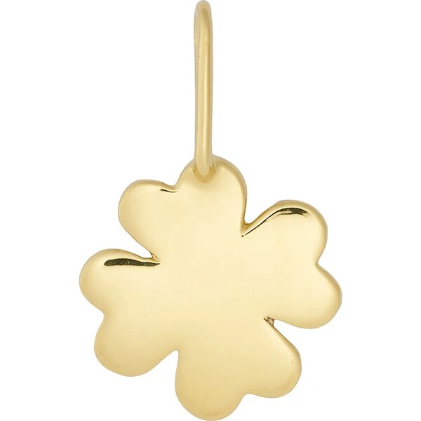 Strieborný pozlátený prívesok Design Letters 67227047