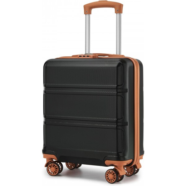 KONO Cestovný kufor - Ariel malý, príručný, 16, čiernohnedý 67195023