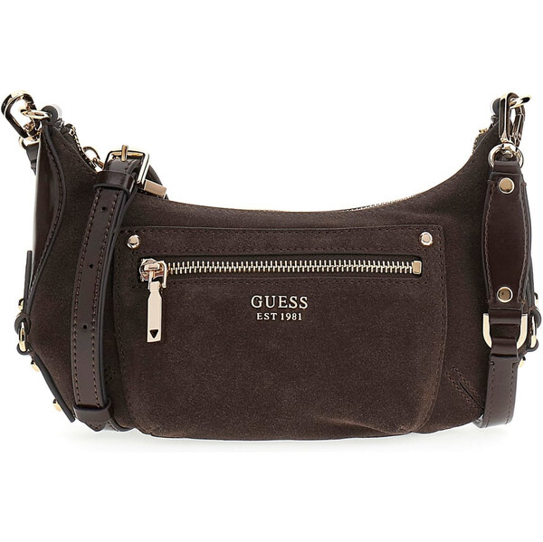 Guess Dámska kožená crossbody kabelka Banana Bag HWSG9501720-ESP 67196113