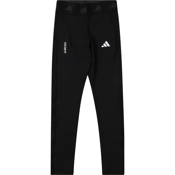 ADIDAS SPORTSWEAR Športové nohavice TECHFIT čierna / biela 67199571