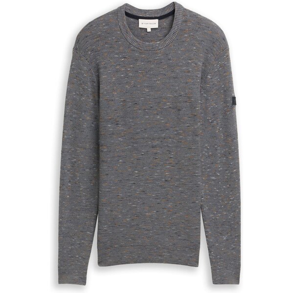TOM TAILOR Sveter pueblo / sivá / svetlosivá 67199611