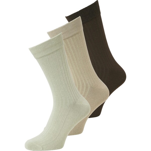 JACK & JONES Ponožky JACVINI piesková / hnedá / svetlosivá 67200093
