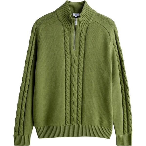 Next Sveter olivová 67200145