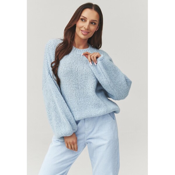 Makadamia Dámsky sveter C37 | svetlomodrá C37 67208093