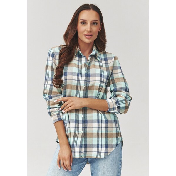 Makadamia Dámska kockovaná košeľa vz6 C35 | farebná C35 67214344