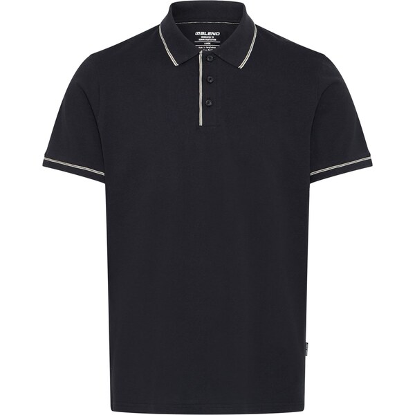 BLEND Tričko BHELWOOD čierna / biela 67220051