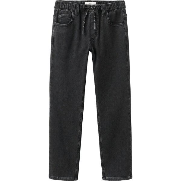 MANGO KIDS Džínsy COMFY čierny denim 67220305