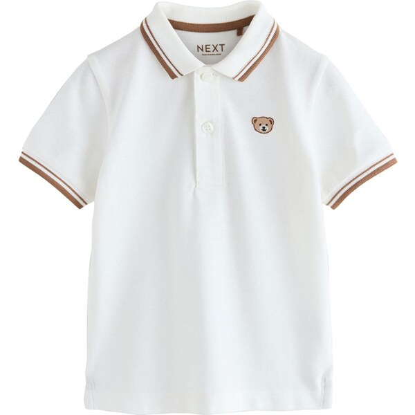 Next Tričko karamelová / biela 67220592