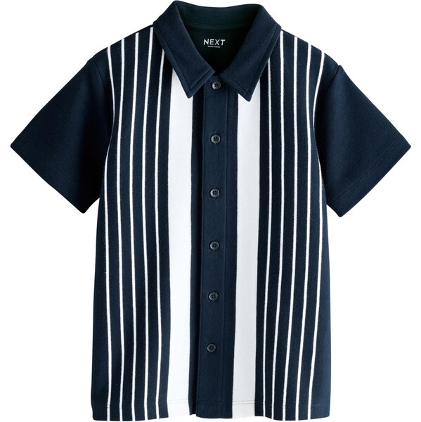 Next Košeľa námornícka modrá / biela 67220707