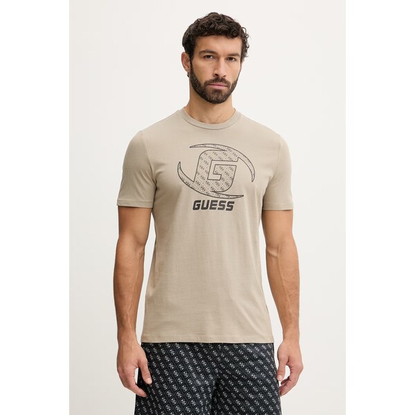 Bavlnené tričko Guess KELE 67215896