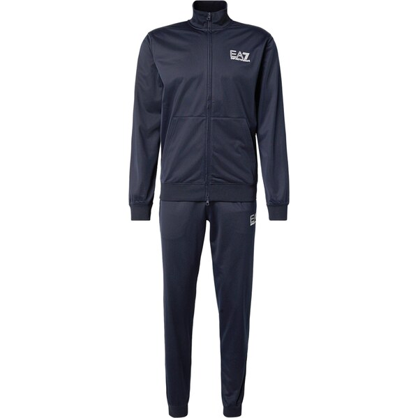 EA7 Emporio Armani Joggingová súprava tmavomodrá / biela 67221087