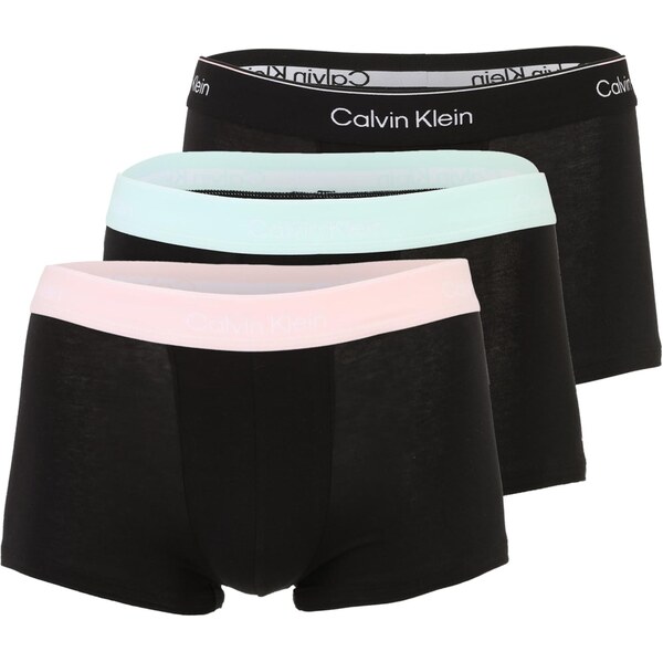 Calvin Klein Underwear Boxerky mätová / rosé / čierna / biela 67221187