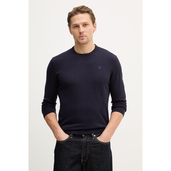 Sveter s prímesou hodvábu Hackett London 67227515