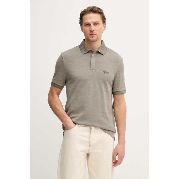 Polo tričko s prímesou vlny BOSS C-Prout 242_AM 67227508