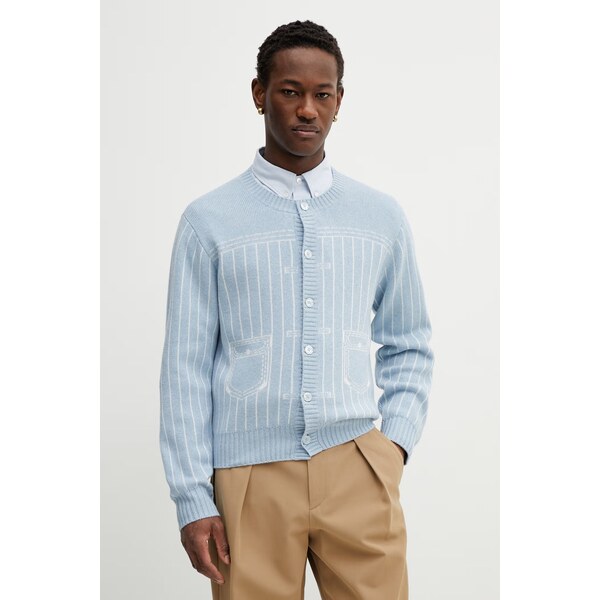 Kardigan s prímesou vlny Kenzo 67227649