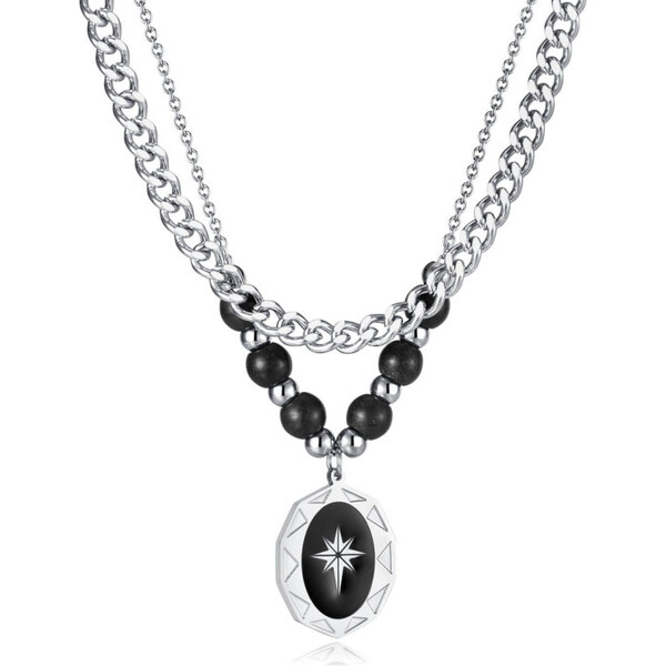 Titan Jewerly Dámsky set dvoch náhrdelníkov z chirurgickej ocele 65228616